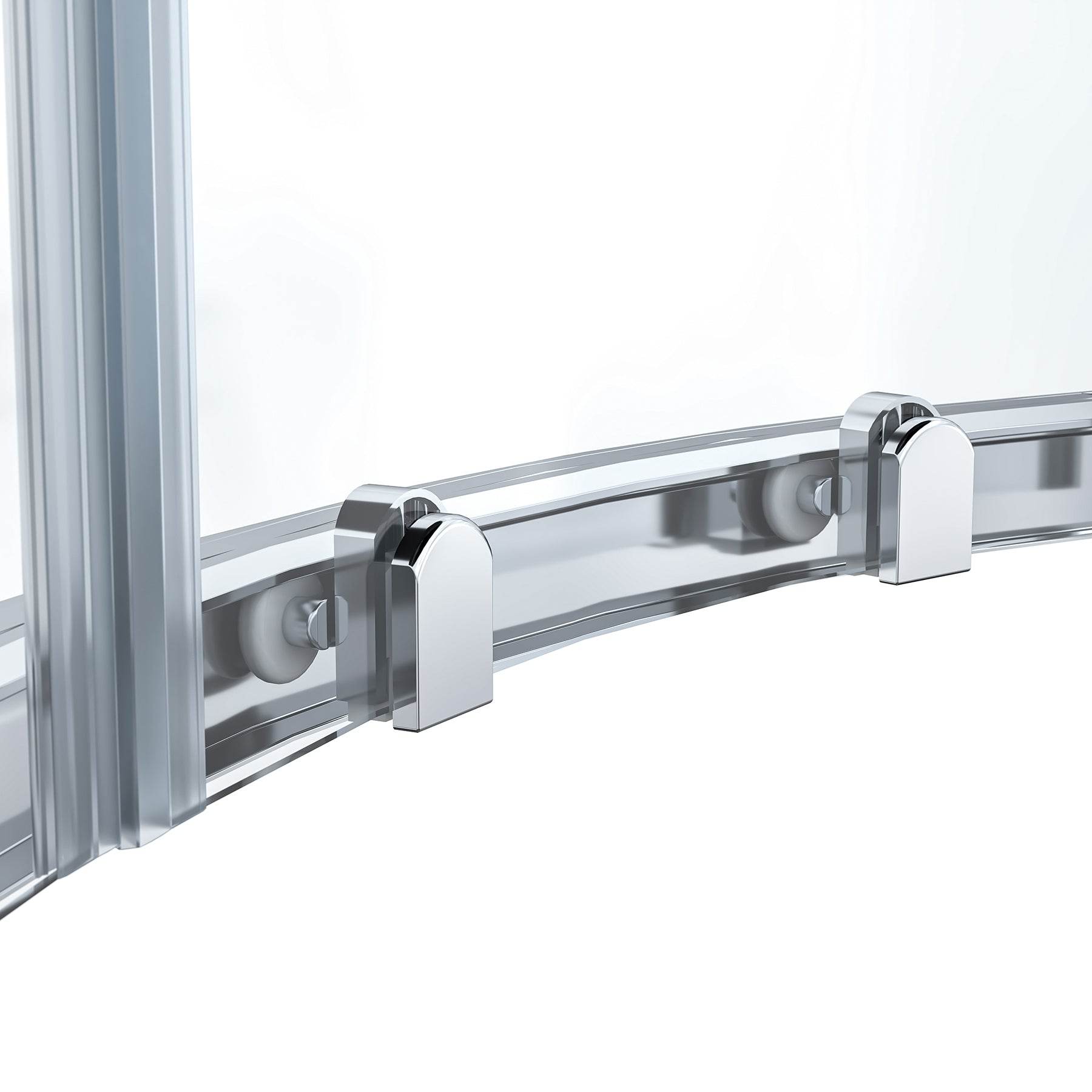 Monaco modern black, chrome, or brushed nickel shower kit to transform your bathroom style - Dreamwerks