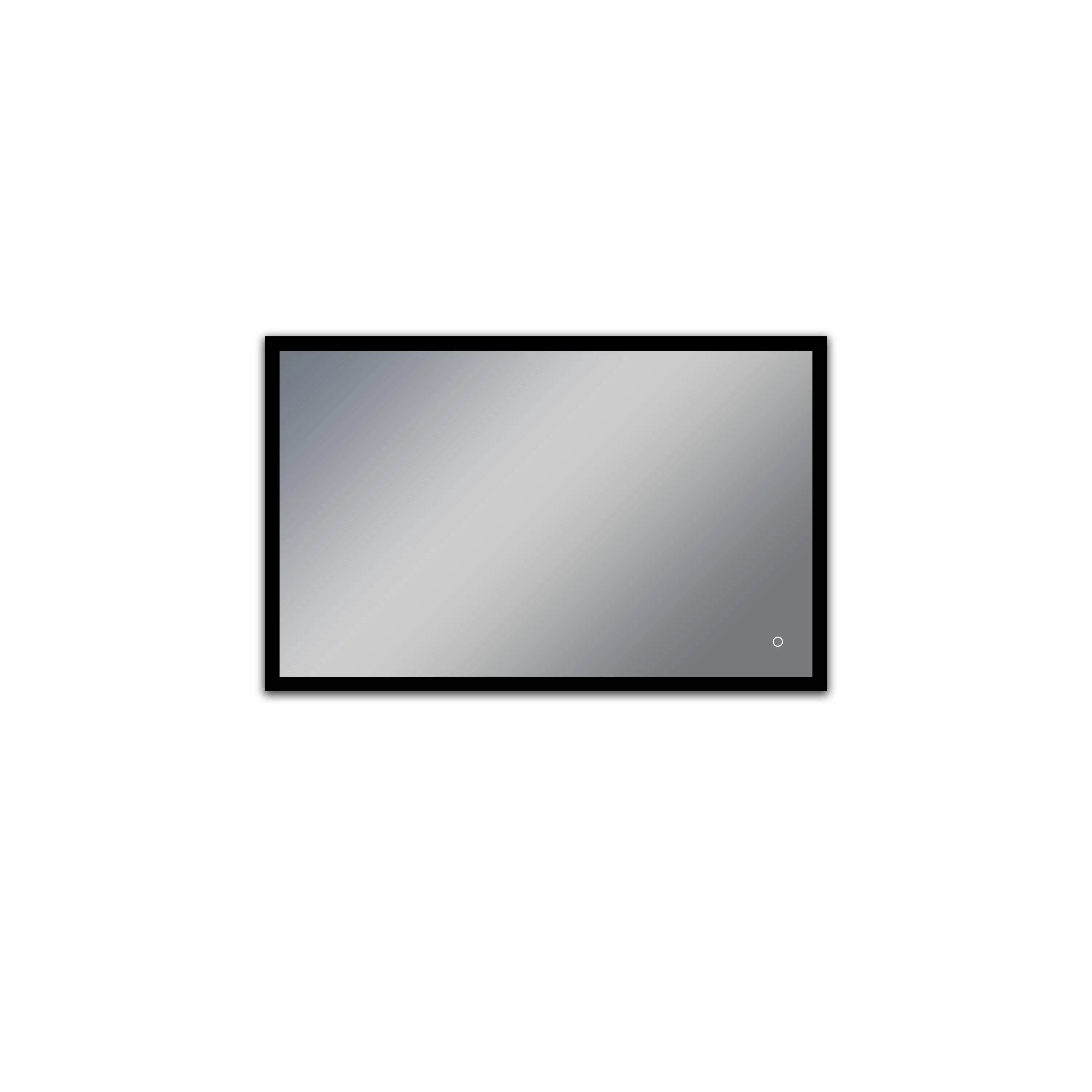 LEO Front & Backlit LED Lighted Mirror with Dimmer & Defogger - Available in 2 Sizes - Dreamwerks
