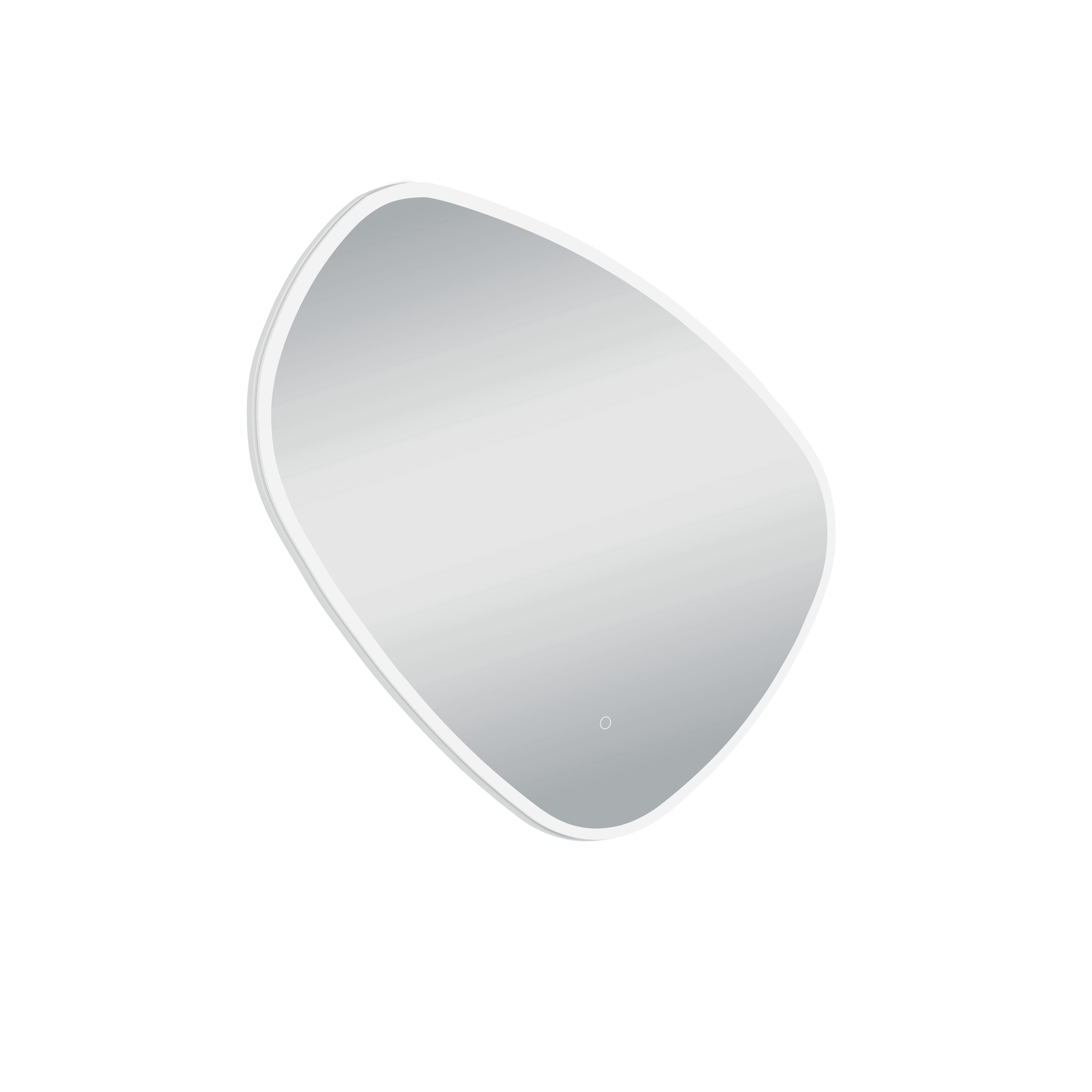 Eva Irregular Shaped LED Lighted Mirror with Dimmer & Defogger - Available in 2 Sizes - Dreamwerks