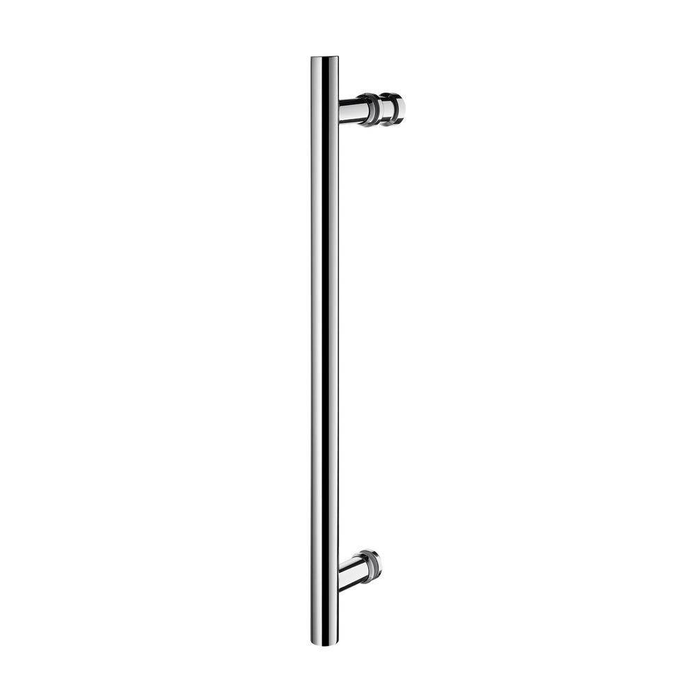 Dreamwerks 40"W x 79"H Frameless Shower Door Enclosure in Chrome Finish - Clear or Frosted Glass