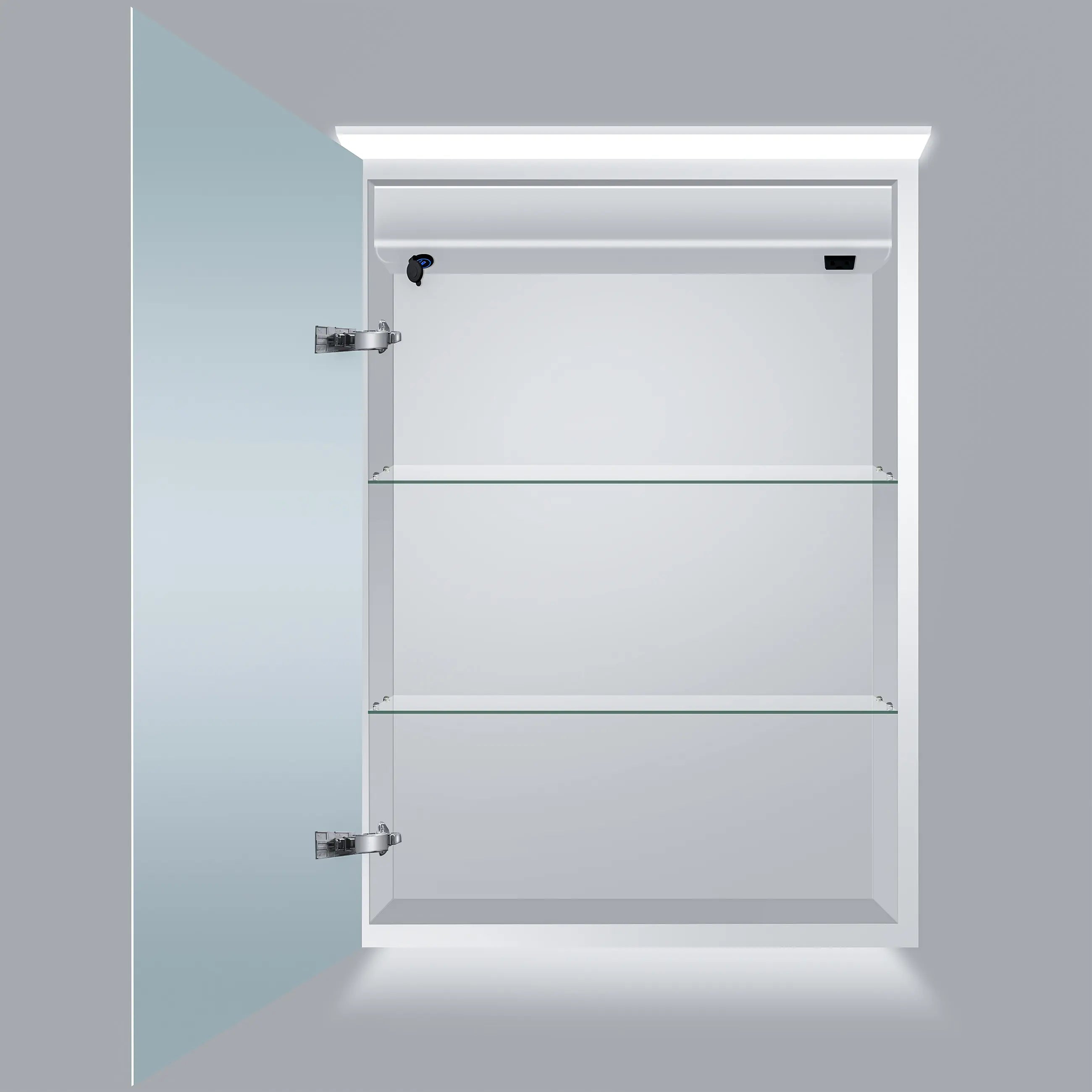 Garet 20"W x 28"H LED Medicine Cabinet