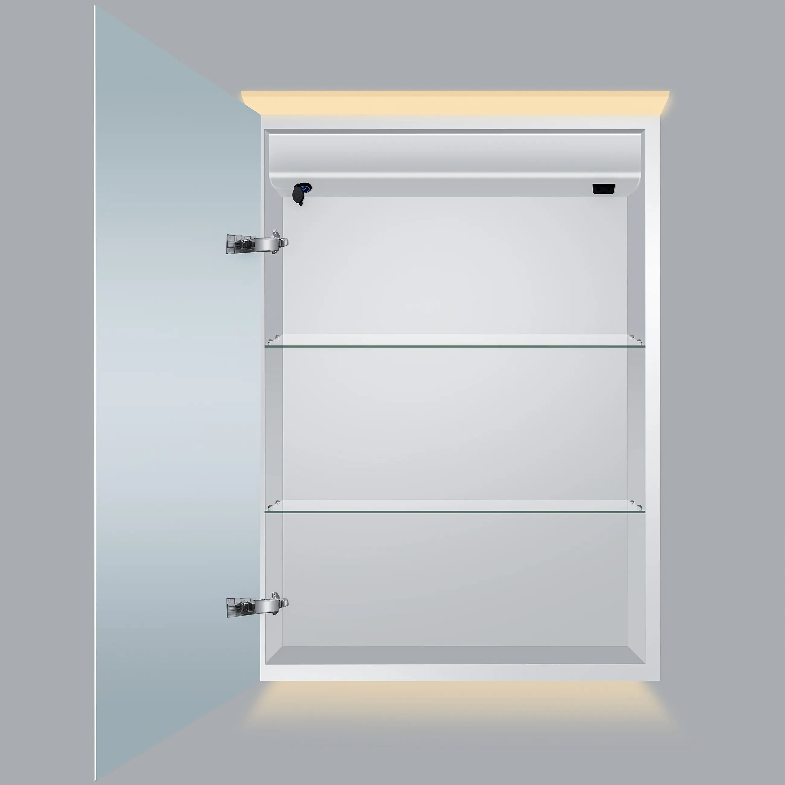 Garet 20"W x 28"H LED Medicine Cabinet