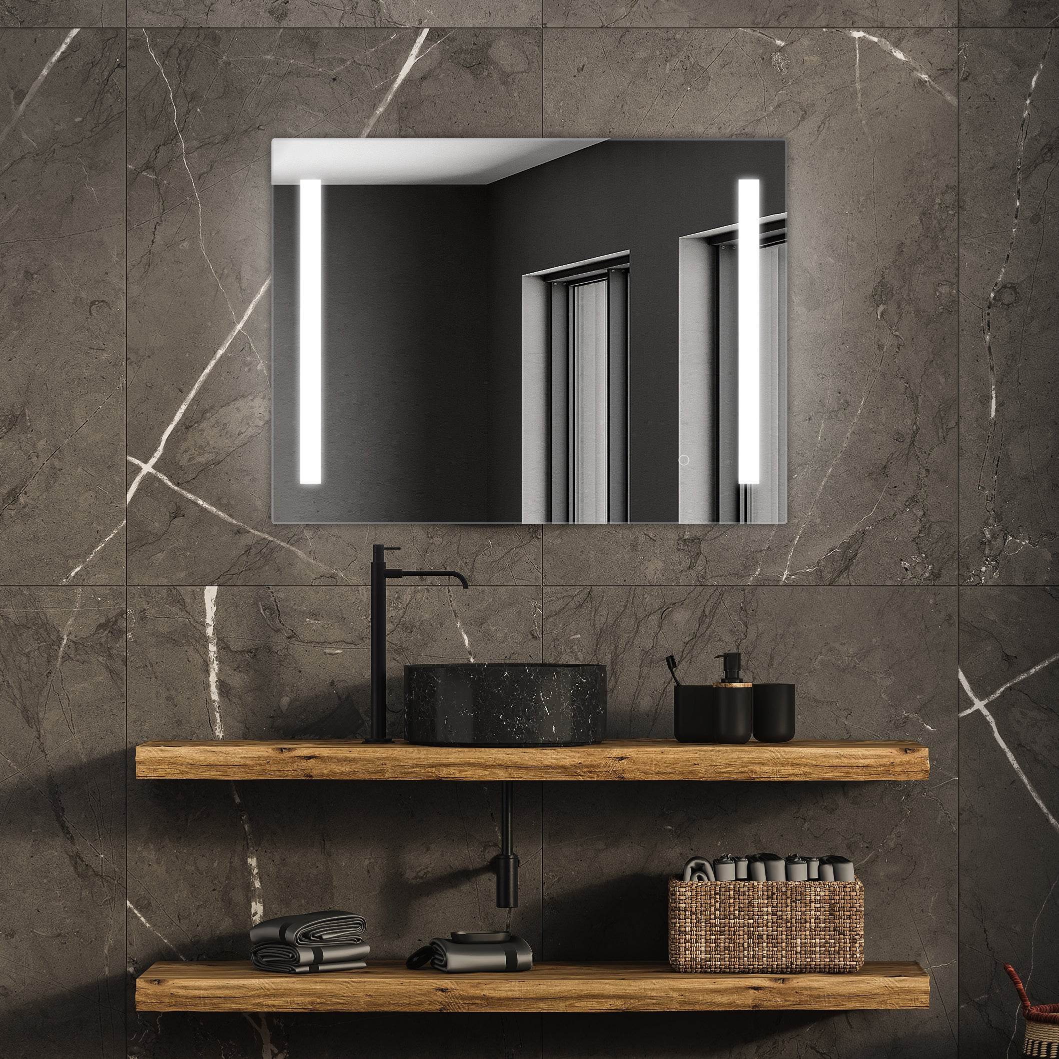 Treviso LED Mirror with Dimmer and Defogger - Available in 4 Sizes - Dreamwerks