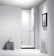 Dreamwerks Frameless Hinged Shower Door – Clear or Frosted, Easy Clean & Luxury Finish
