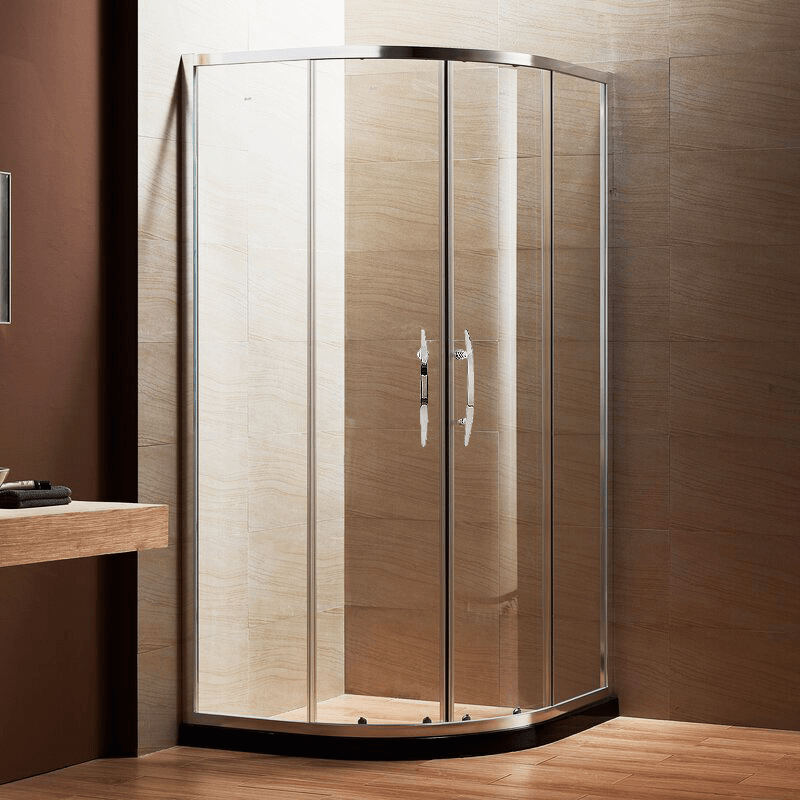 Dreamwerks 40" Sliding Shower Door – Clear or Frosted Glass, Watertight Luxury Enclosure