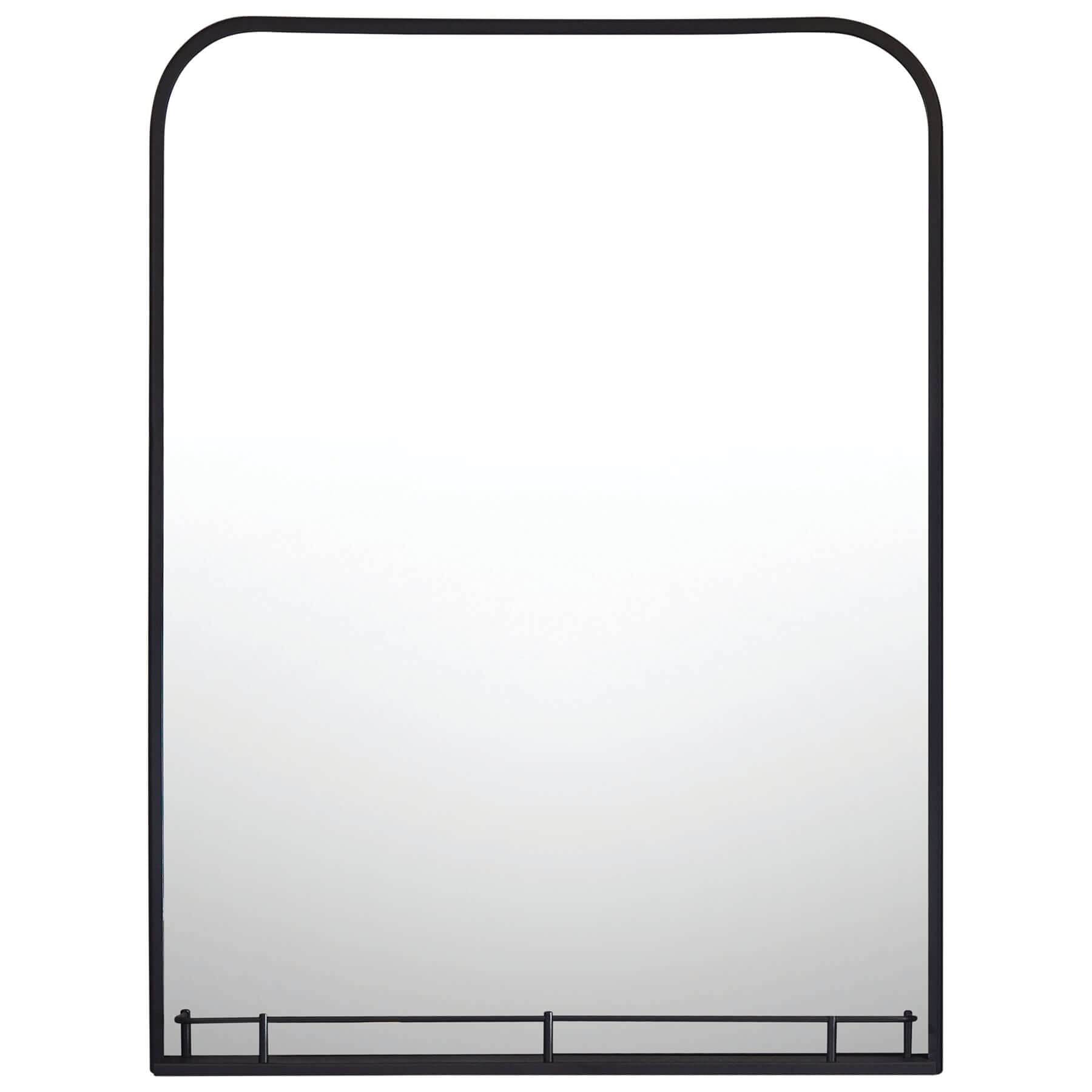 Pharmacy mirror With 2024 metal shelf