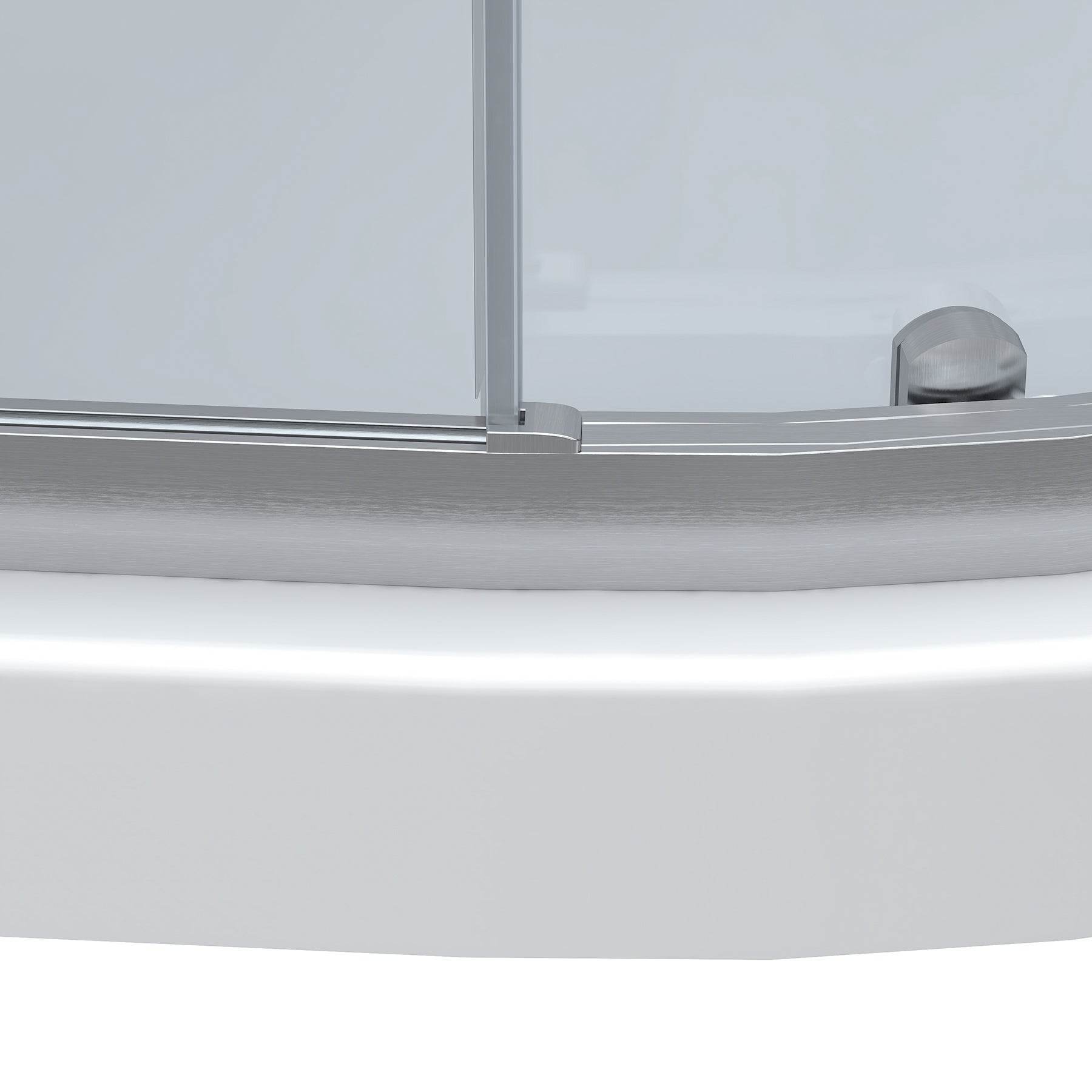 Monaco modern black, chrome, or brushed nickel shower kit to transform your bathroom style - Dreamwerks