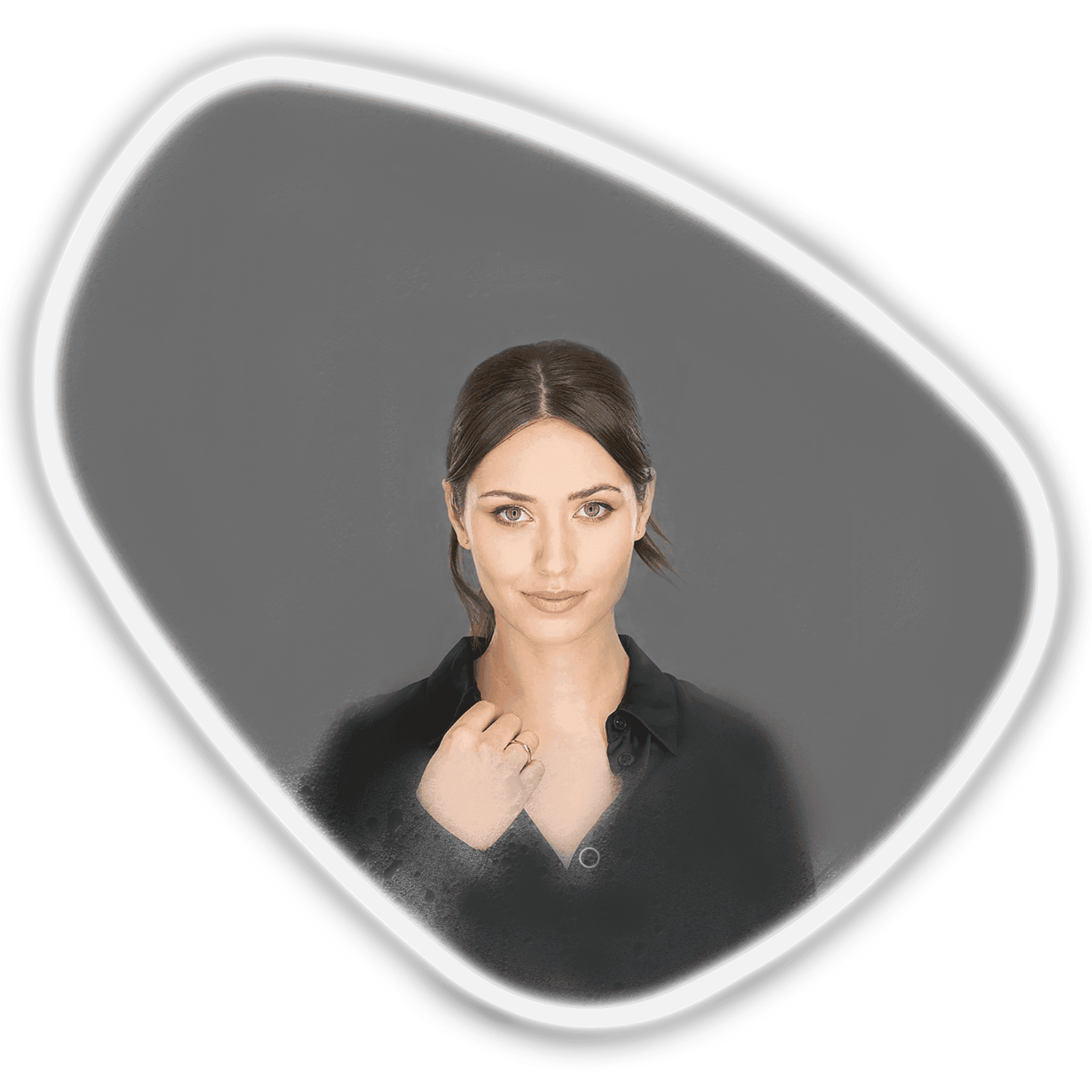 Eva Irregular Shaped LED Lighted Mirror with Dimmer & Defogger - Available in 2 Sizes - Dreamwerks