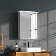 Garet 20"x28" LED Medicine Cabinet with Dimmable Lighting and Modern Bathroom Storage