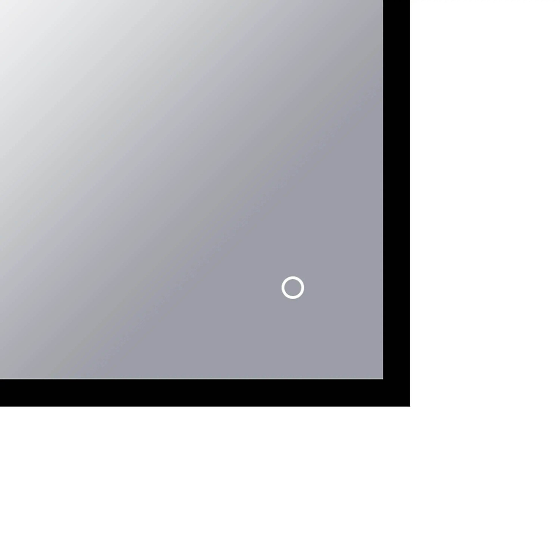 LEO Front & Backlit LED Lighted Mirror with Dimmer & Defogger - Available in 2 Sizes - Dreamwerks