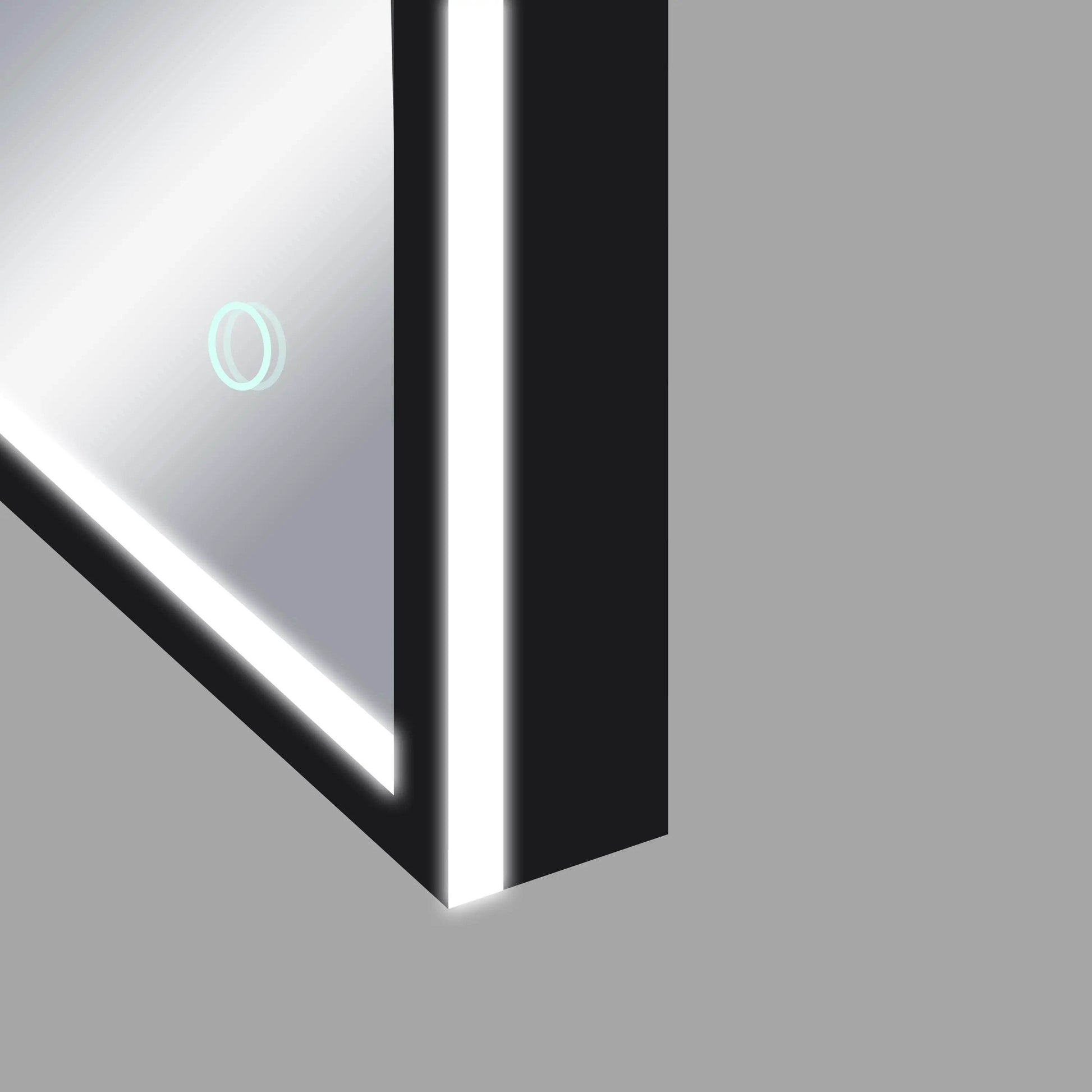 LEO Front & Backlit LED Lighted Mirror with Dimmer & Defogger - Available in 2 Sizes - Dreamwerks