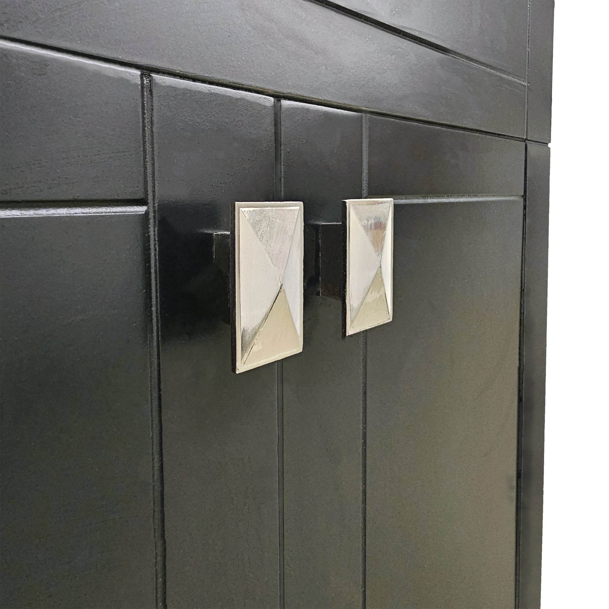 Trenta 24" W x 19" D x 33" H Vanity in Black with White Ceramic Vanity Top - Dreamwerks