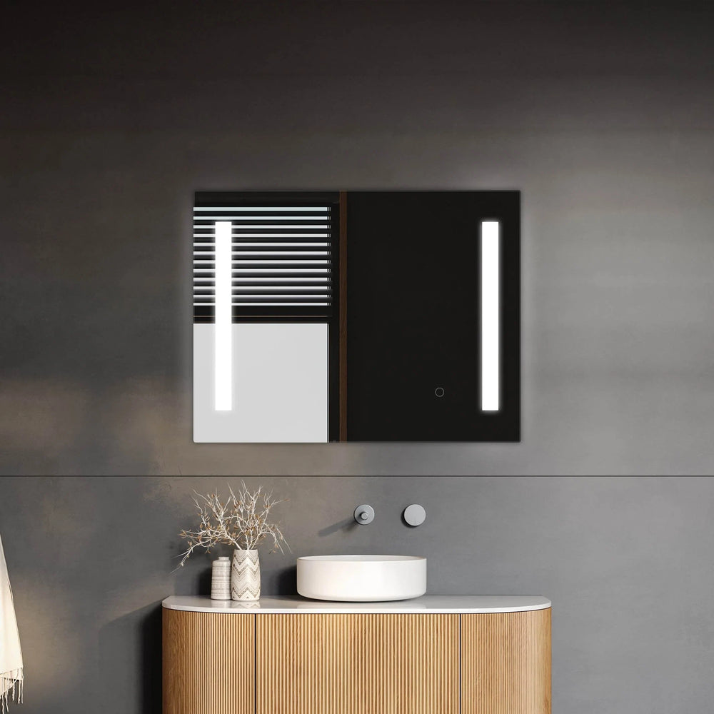 Dreamwerks - LED Mirror - Treviso LED Mirror with Dimmer and Defogger - Available in 4 Sizes - 26"W x 20"H - LCNM001
