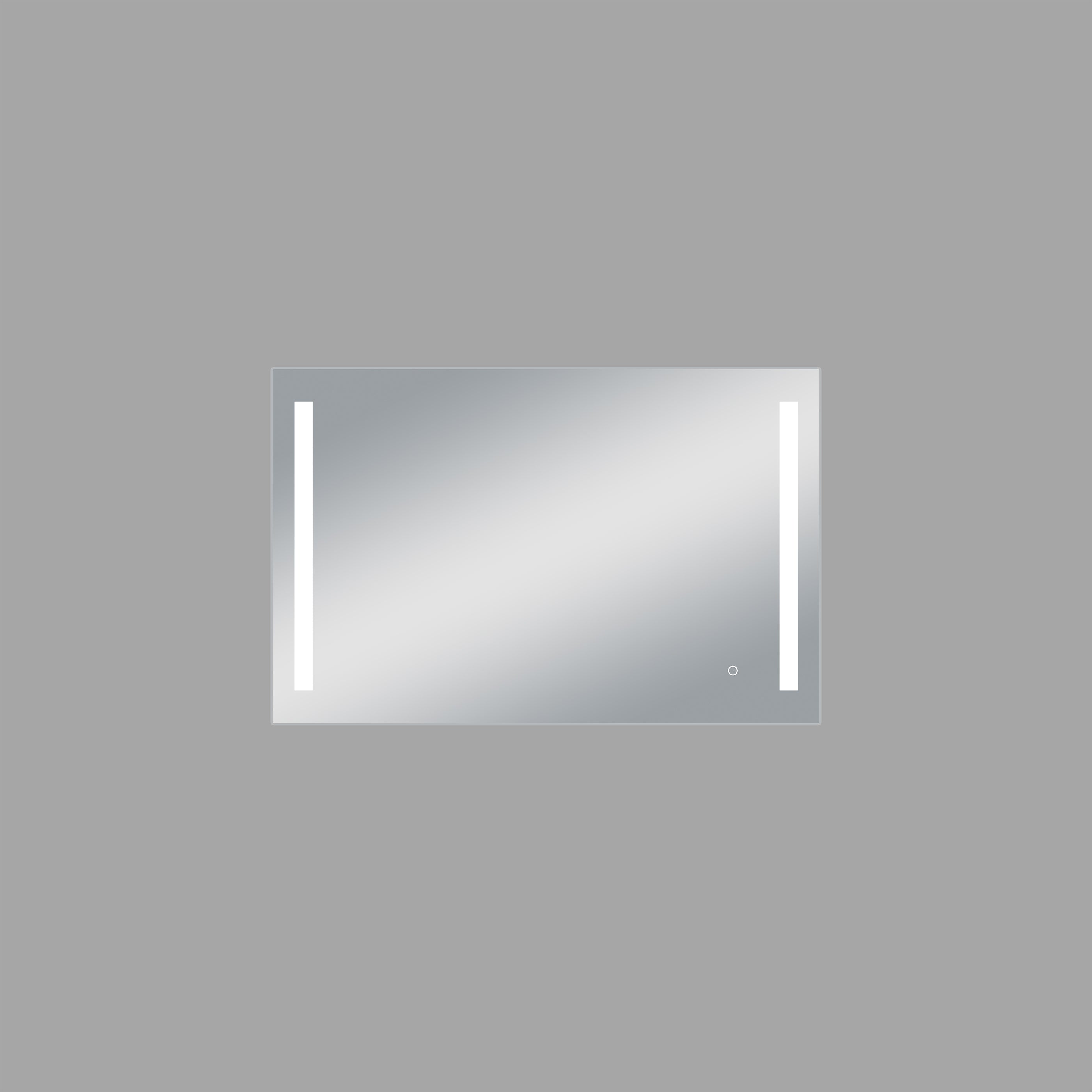 Dreamwerks LED mirror Treviso cutout of the product on a light gray background.